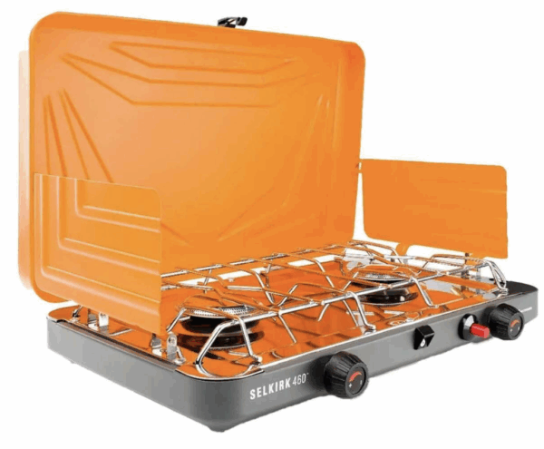 GSI Outdoors Selkirk 460+ 2 Burner Camp Stove - Orange